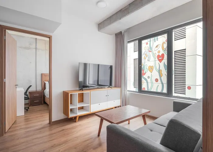 Apartment Bg Sleek 2br W Gym In Roma Sur Mex-298 *