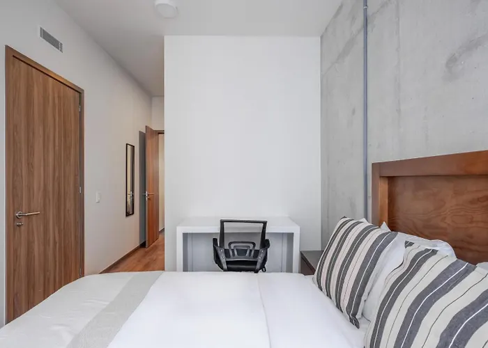 Apartment Bg Sleek 2br W Gym In Roma Sur Mex-298 *