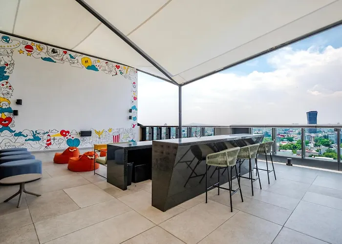 Apartment Bg Sleek 2br W Gym In Roma Sur Mex-298 *