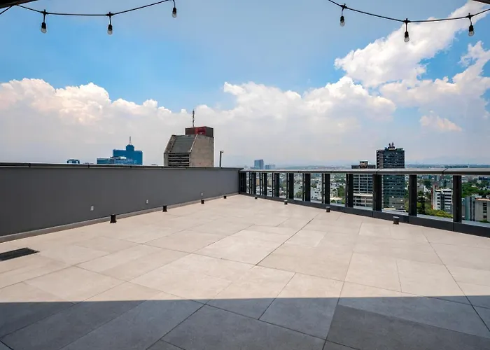 Bg Sleek 2br W Gym In Roma Sur Mex-298 *