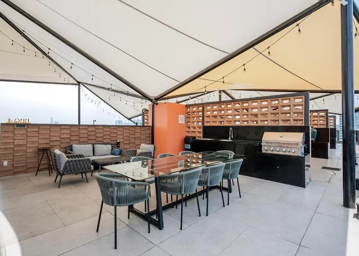 Bg Sleek 2br W Gym In Roma Sur Mex-298 Apartment